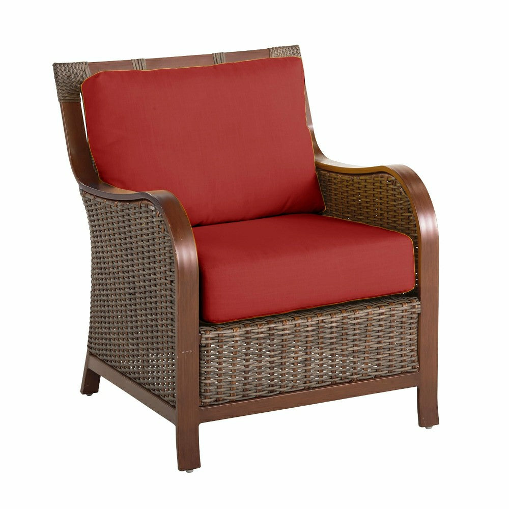 Urbanna Premium Wicker Chair w/Luxury Cushions | Plow & Hearth