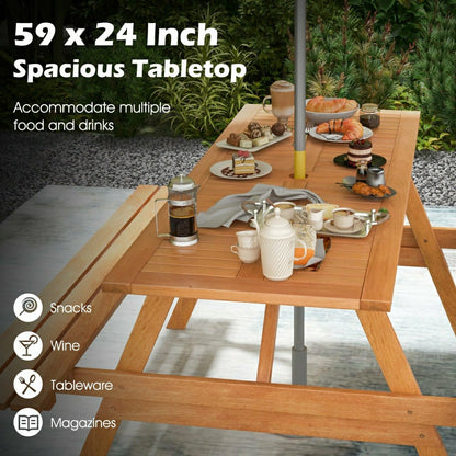 Picnic Table Set | Plow & Hearth