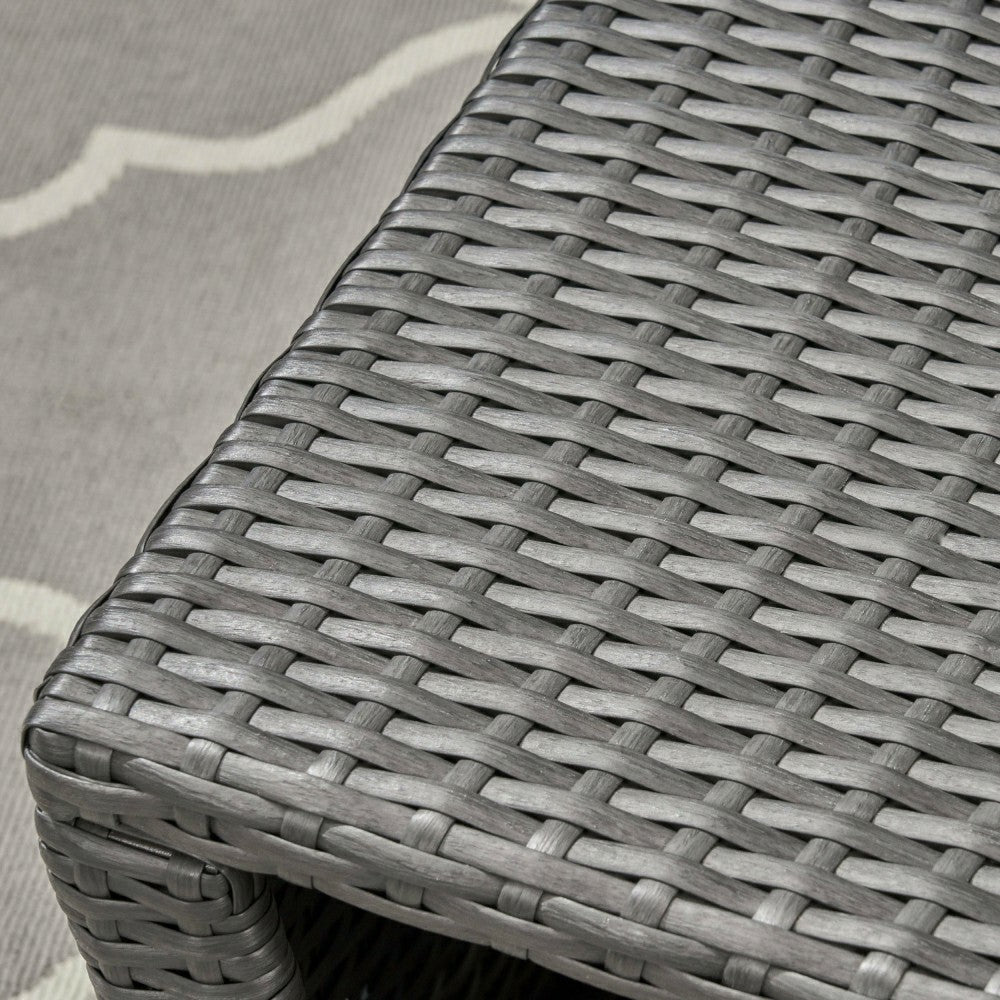 St Lucia Rattan Coffee Table | Plow & Hearth