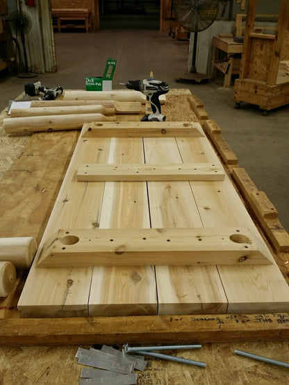 Solid Wood Farmhouse Dining Table | Plow & Hearth