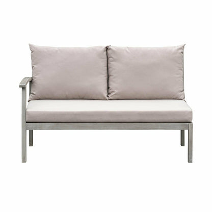 Ridgewind Outdoor Sectional Sofa Seating Set With Cocktail Table | Plow & Hearth