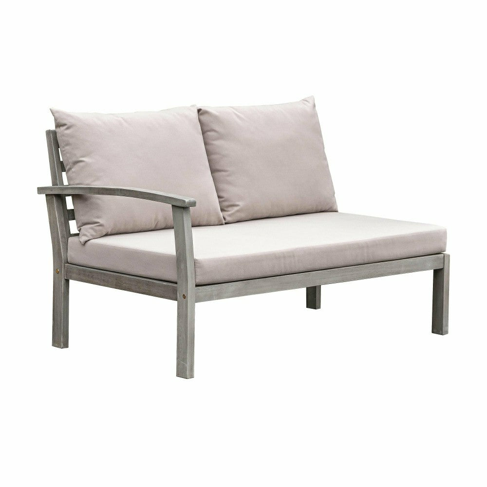 Ridgewind Outdoor Sectional Sofa Seating Set With Cocktail Table | Plow & Hearth
