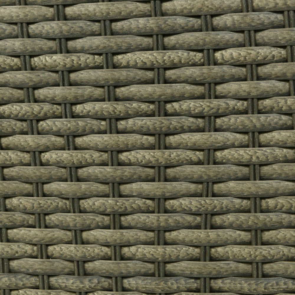 Compact Modular Wicker Balcony Seating Set with Multiple Configuration | Plow & Hearth