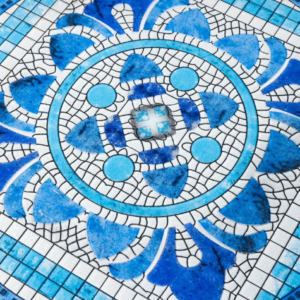 Santorini Breeze Mosaic Bistro Table and Chair Set | Plow & Hearth