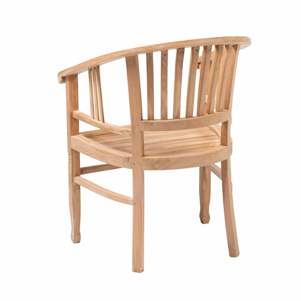 Teak Manhattan Tub Chair | Plow & Hearth
