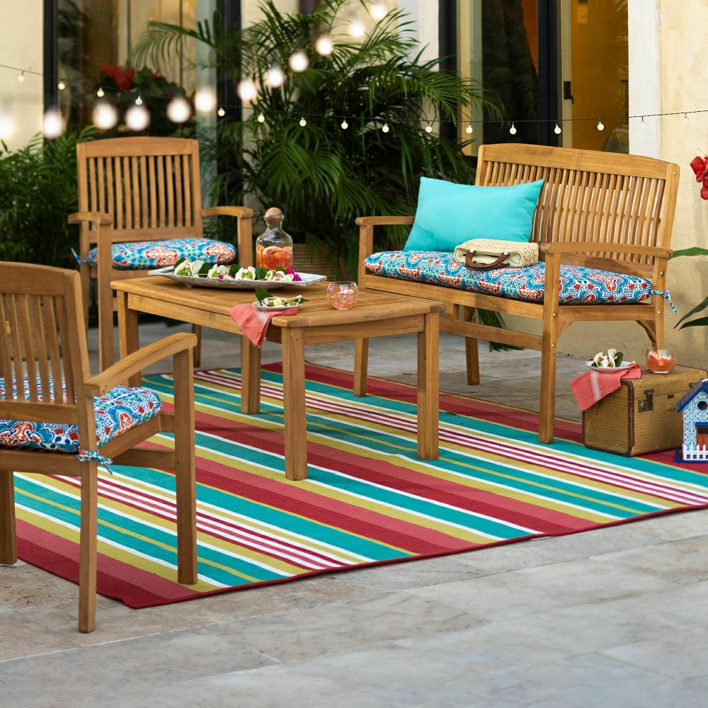 Rectangular Teak Coffee Table | Plow & Hearth