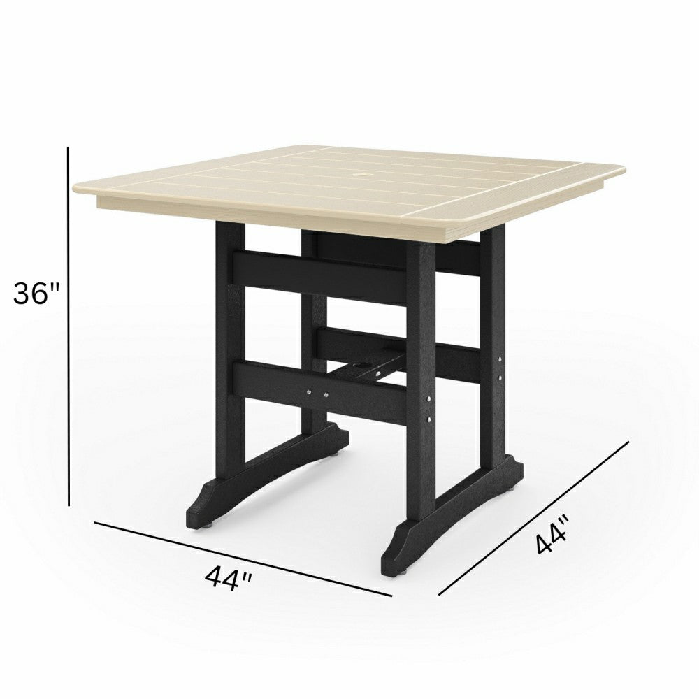 Savannah Square Counter Table, 44" | Plow & Hearth