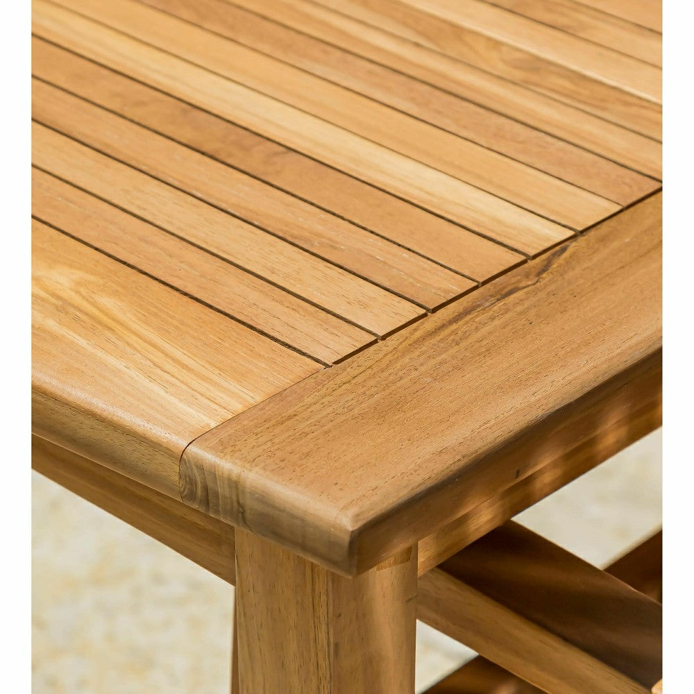 Rectangular Teak Dining Table | Plow & Hearth