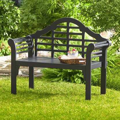 Lutyens Wood Garden Bench | Plow & Hearth