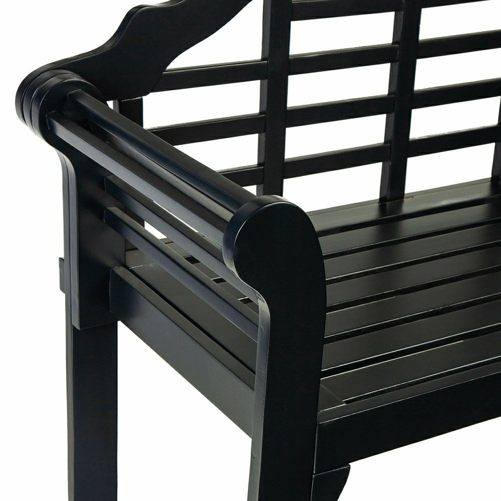 Lutyens Wood Garden Bench | Plow & Hearth