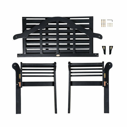 Lutyens Wood Garden Bench | Plow & Hearth