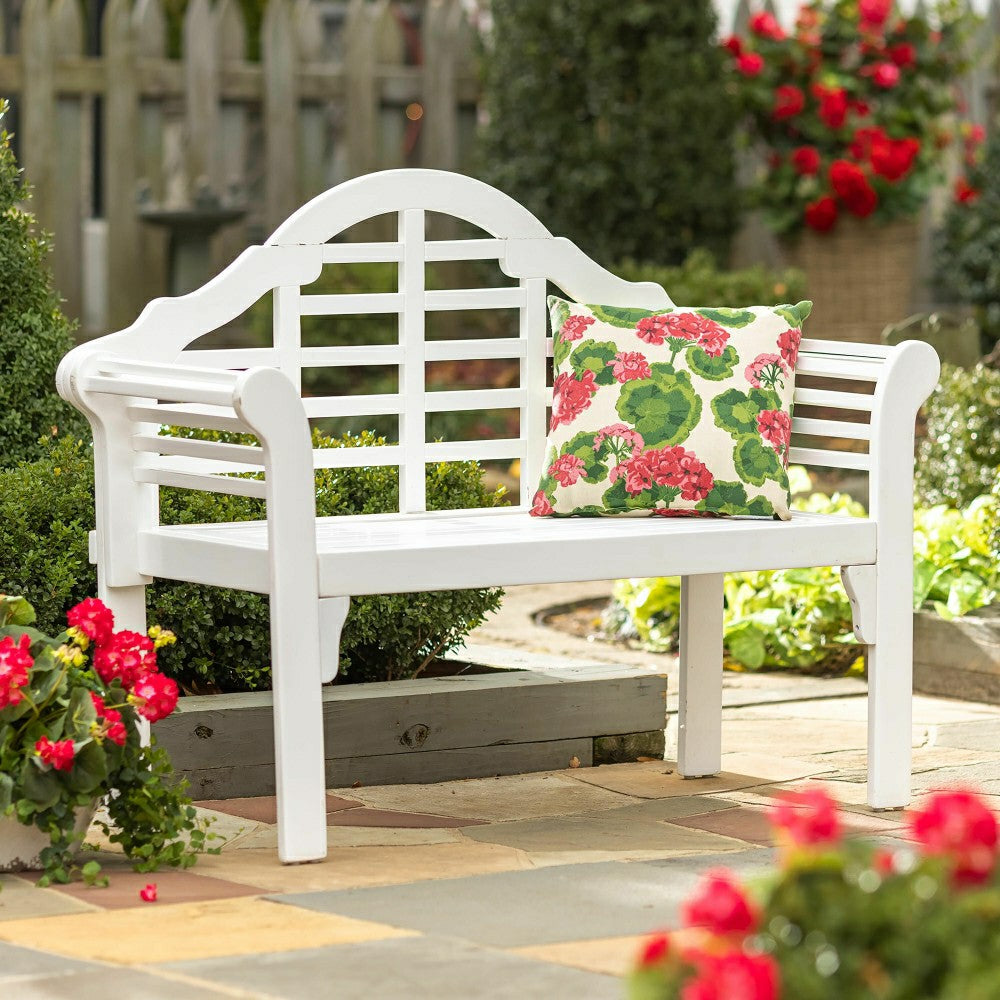 Lutyens Wood Garden Bench | Plow & Hearth