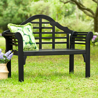 Lutyens Wood Garden Bench | Plow & Hearth