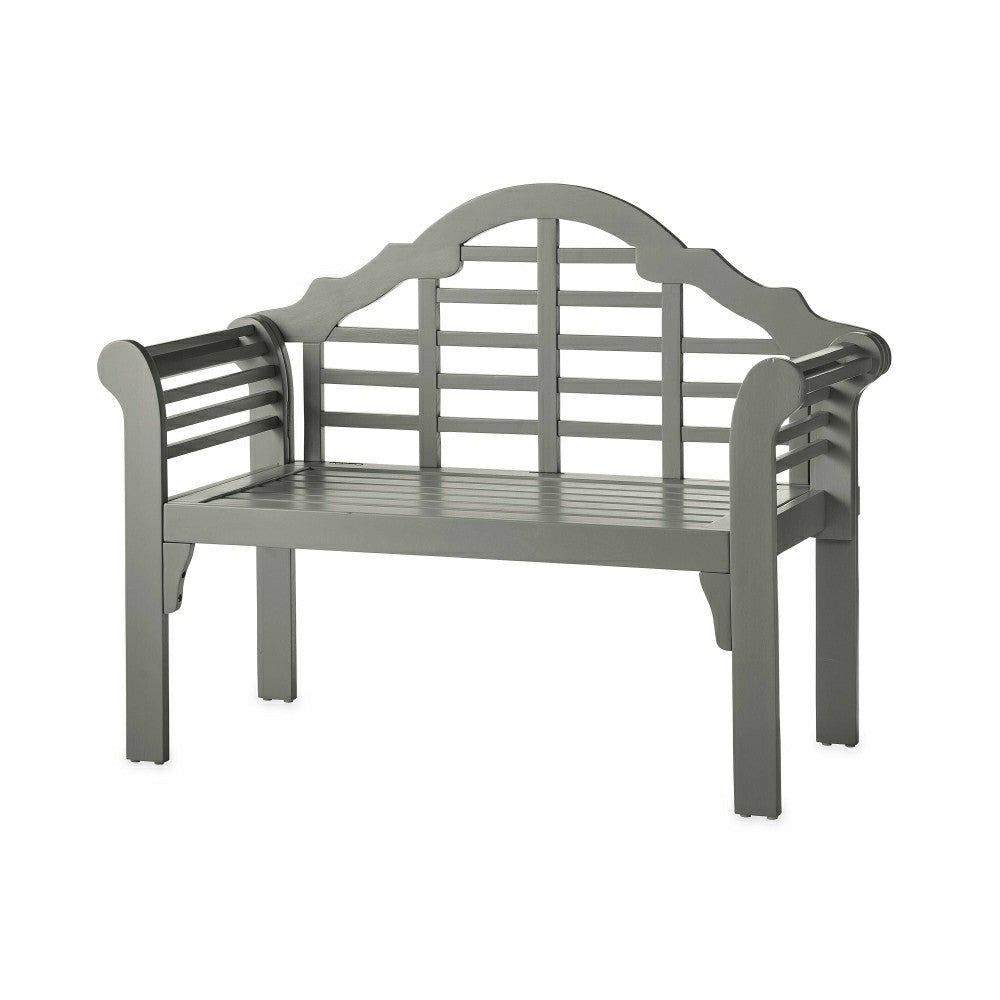 Lutyens Wood Garden Bench | Plow & Hearth