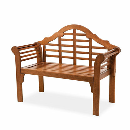 Lutyens Wood Garden Bench | Plow & Hearth