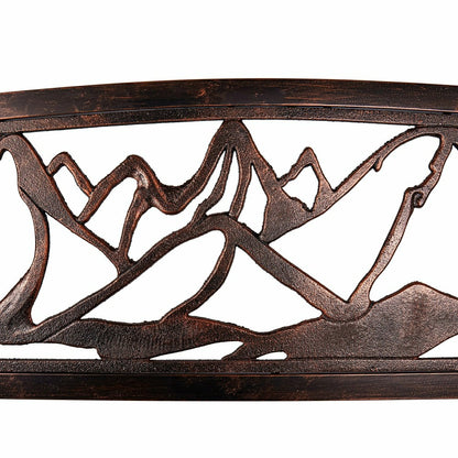 Mountain View Metal Garden Bench | Plow & Hearth