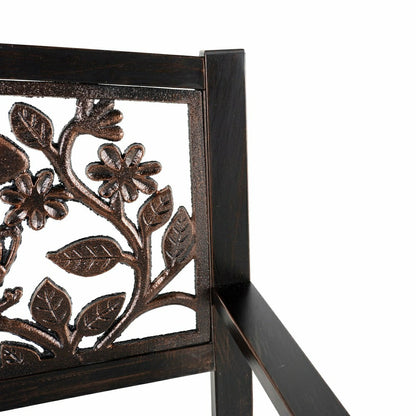 Butterfly Metal Garden Bench | Plow & Hearth