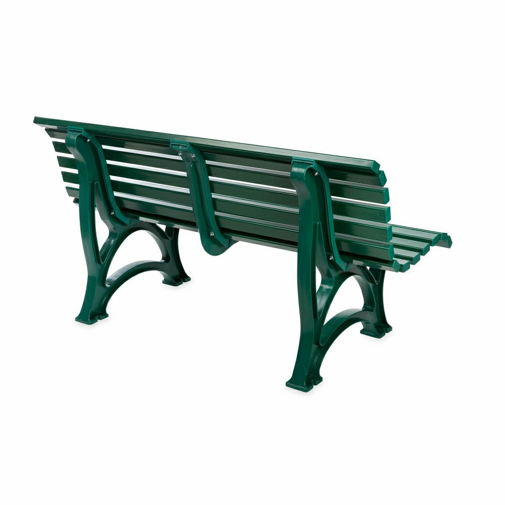 Ergonomic Weatherproof PVC Garden Bench | Plow & Hearth