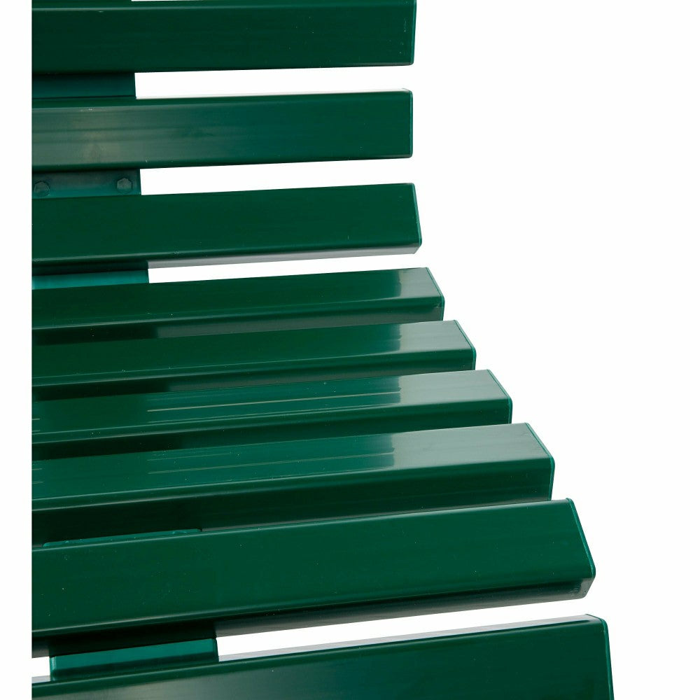 Ergonomic Weatherproof PVC Garden Bench | Plow & Hearth