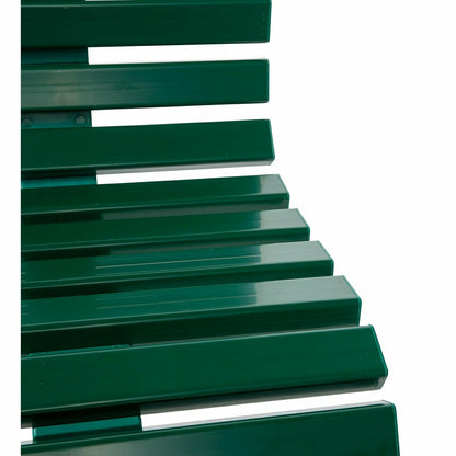 Ergonomic Weatherproof PVC Garden Bench | Plow & Hearth