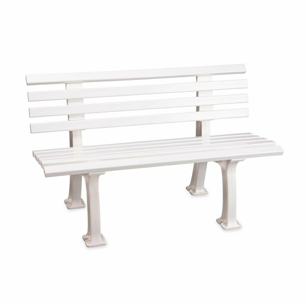 German-Made, Weatherproof Resin Garden Bench | Plow & Hearth