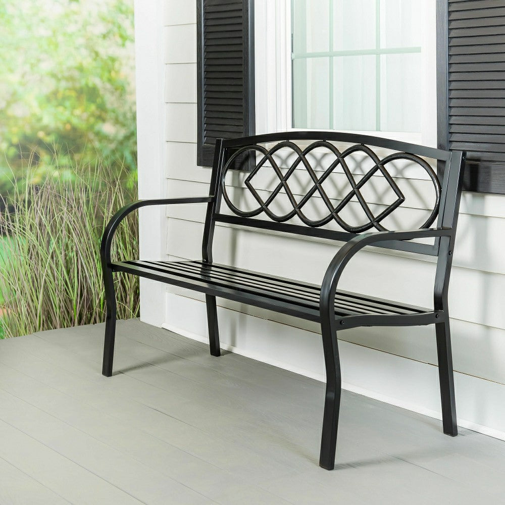 Celtic Knot Garden Bench | Plow & Hearth