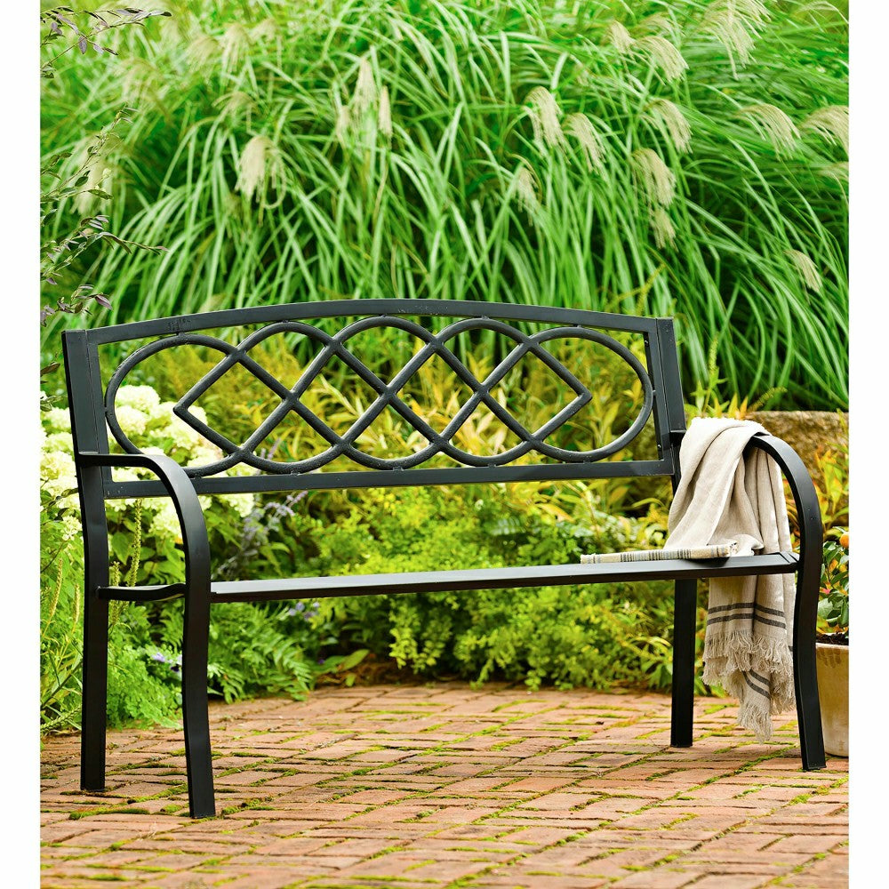 Celtic Knot Garden Bench | Plow & Hearth