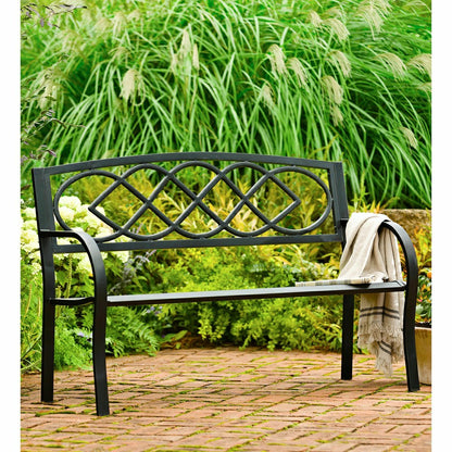 Celtic Knot Garden Bench | Plow & Hearth