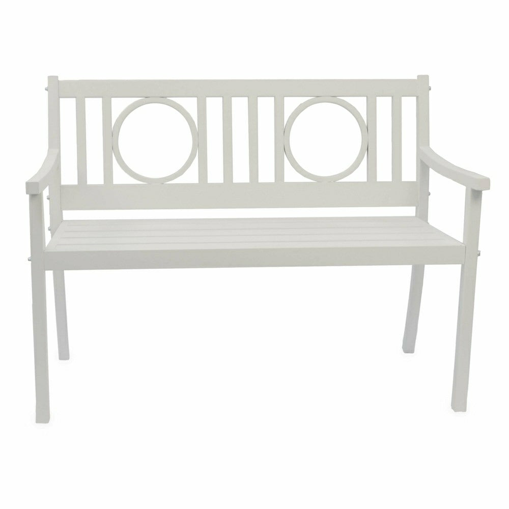 Grayson Steel Garden Bench | Plow & Hearth
