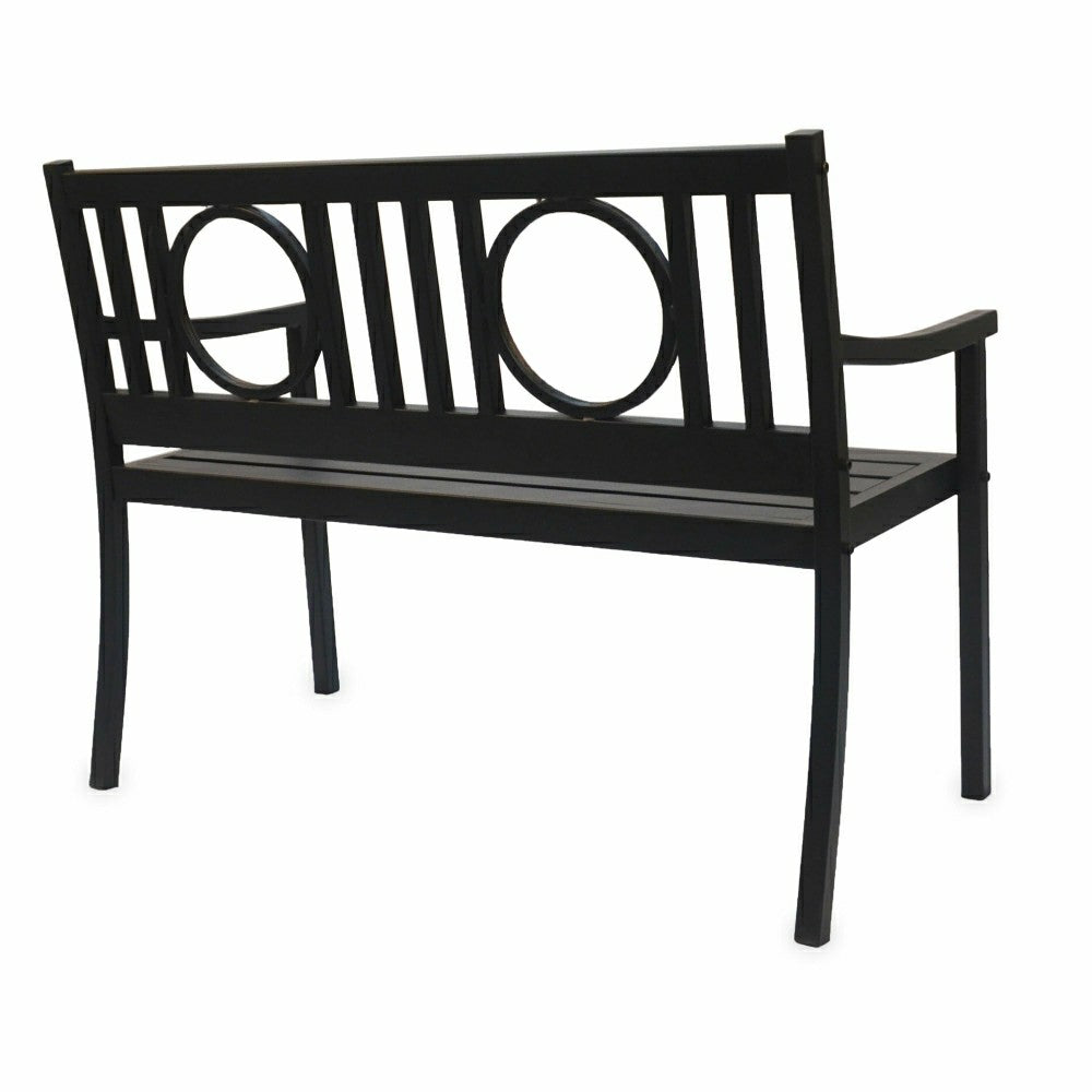 Grayson Steel Garden Bench | Plow & Hearth