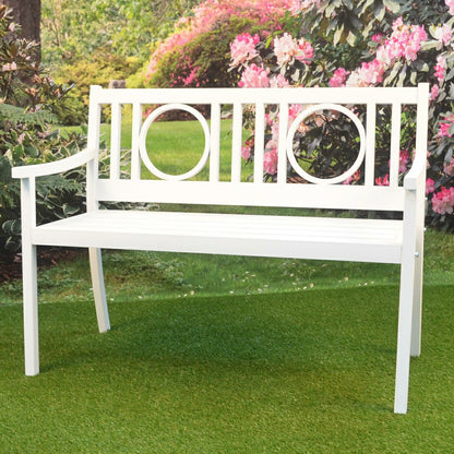 Grayson Steel Garden Bench | Plow & Hearth