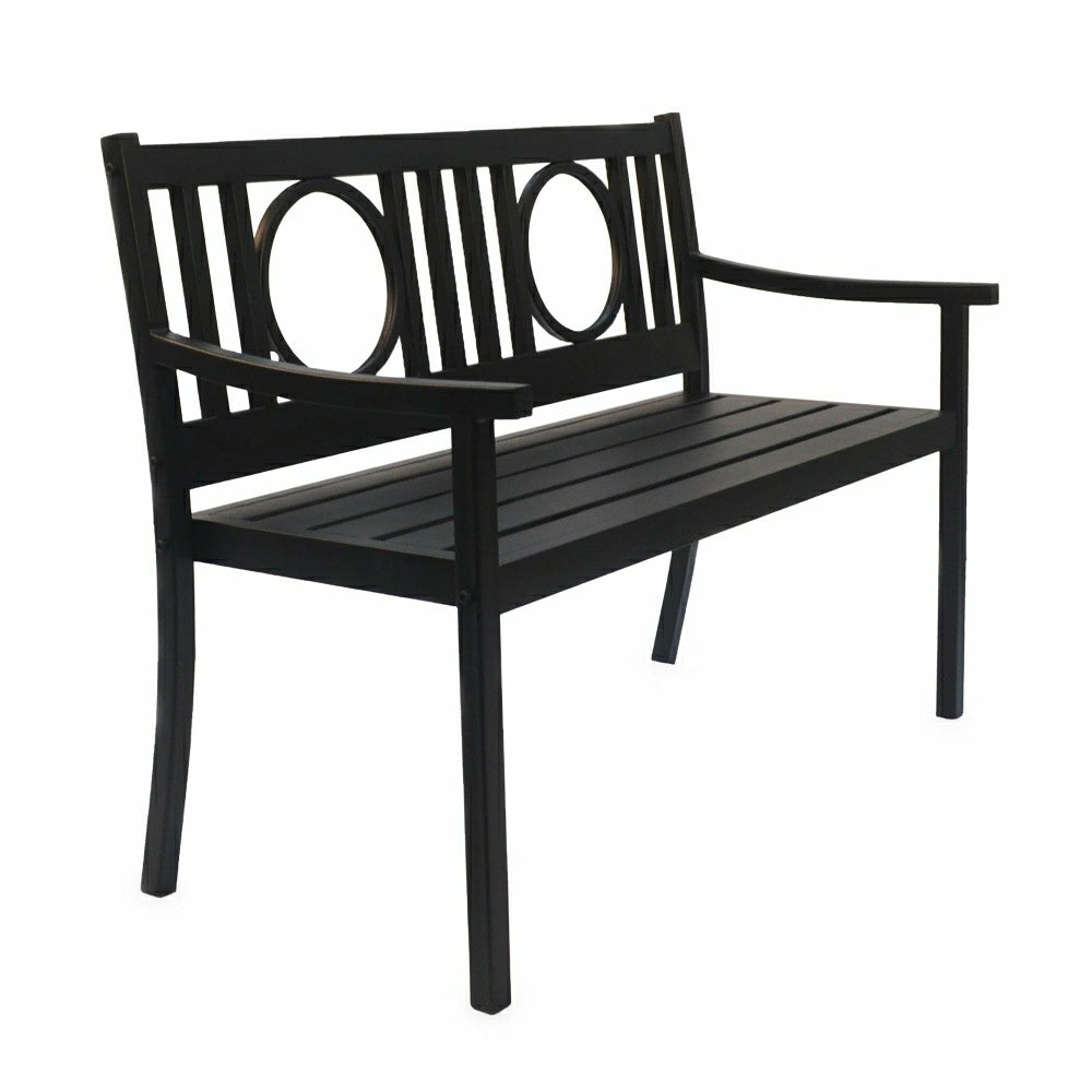 Grayson Steel Garden Bench | Plow & Hearth