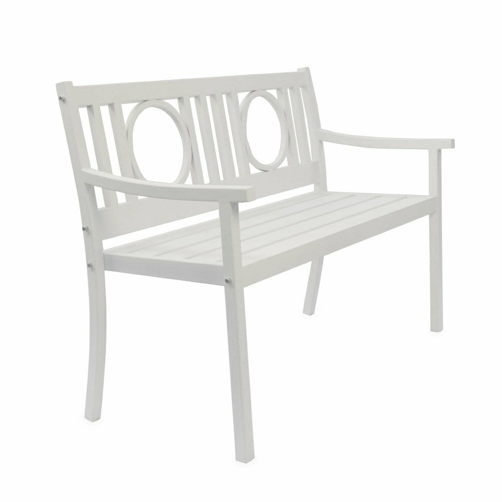 Grayson Steel Garden Bench | Plow & Hearth