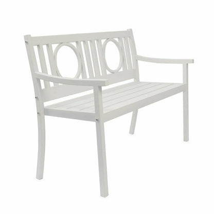 Grayson Steel Garden Bench | Plow & Hearth
