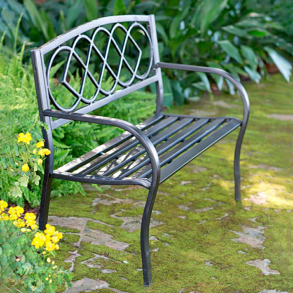 Celtic Knot Garden Bench | Plow & Hearth