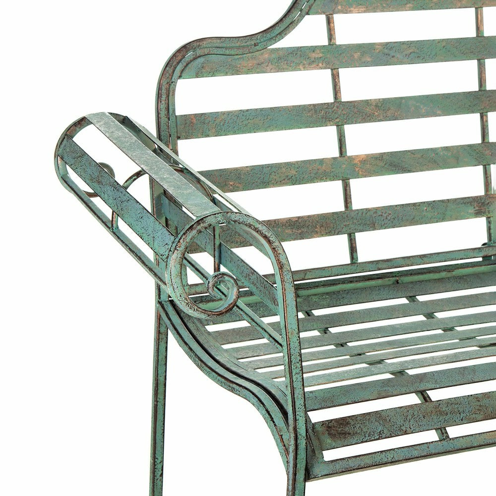 Chippendale Style Metal Bench | Plow & Hearth