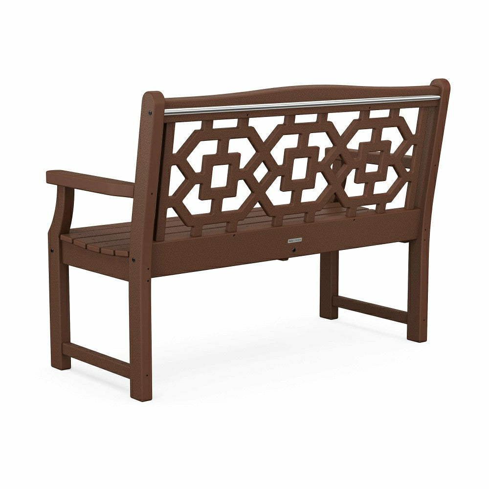 POLYWOOD® Chinoiserie Garden Bench | Plow & Hearth