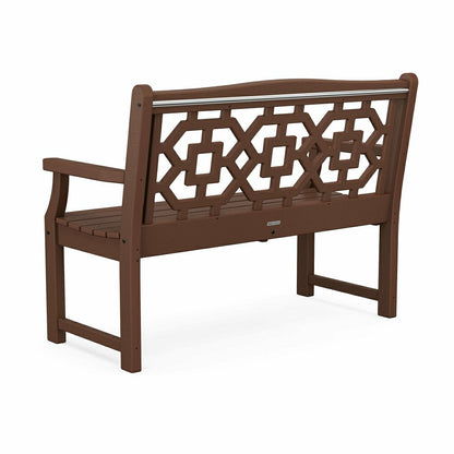 POLYWOOD® Chinoiserie Garden Bench | Plow & Hearth