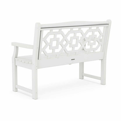 POLYWOOD® Chinoiserie Garden Bench | Plow & Hearth