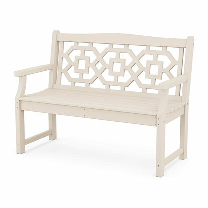 POLYWOOD® Chinoiserie Garden Bench | Plow & Hearth