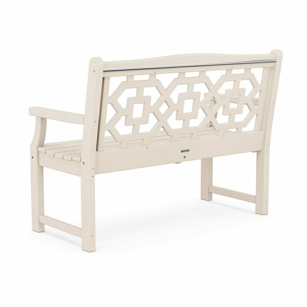 POLYWOOD® Chinoiserie Garden Bench | Plow & Hearth