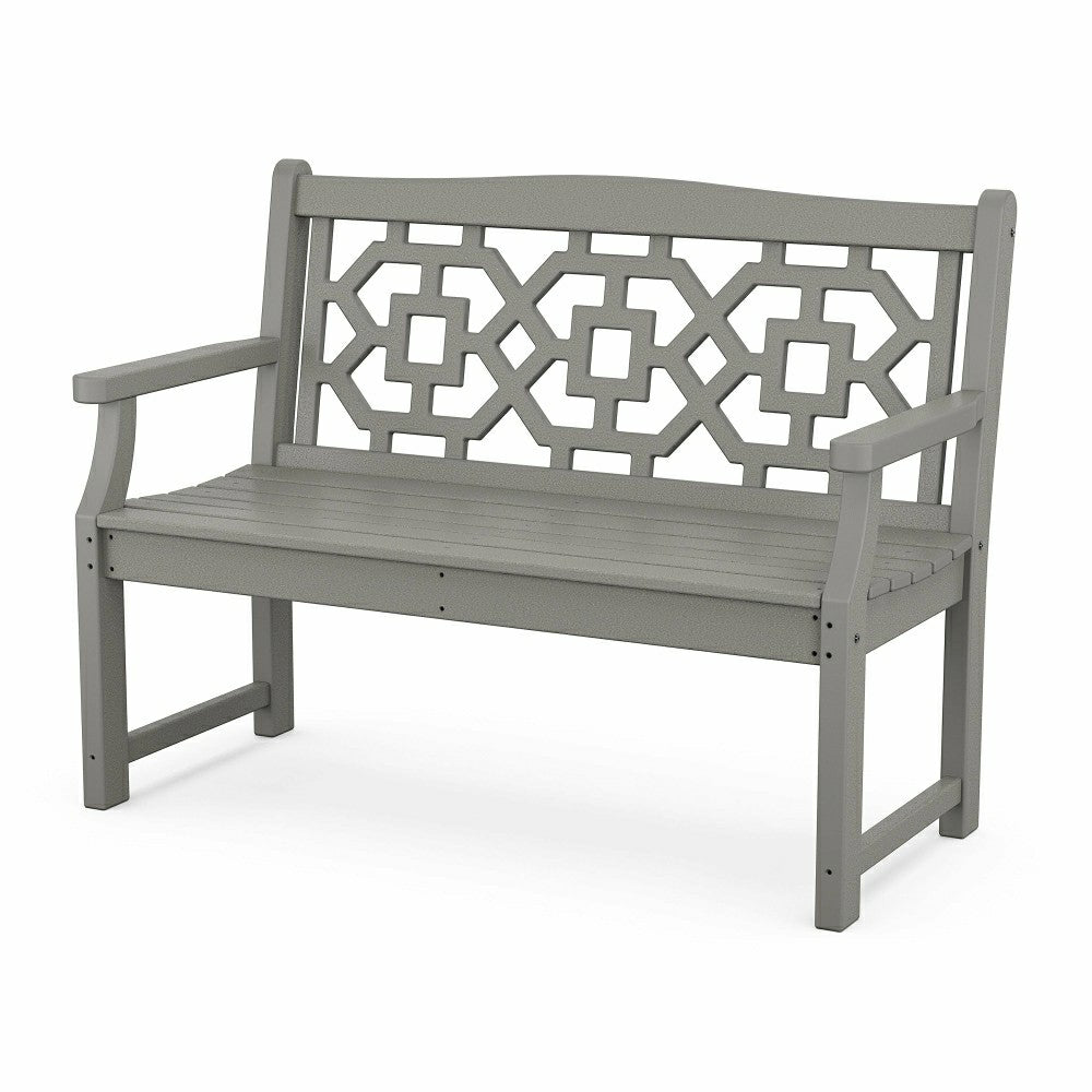 POLYWOOD® Chinoiserie Garden Bench | Plow & Hearth