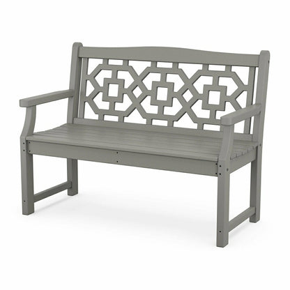 POLYWOOD® Chinoiserie Garden Bench | Plow & Hearth