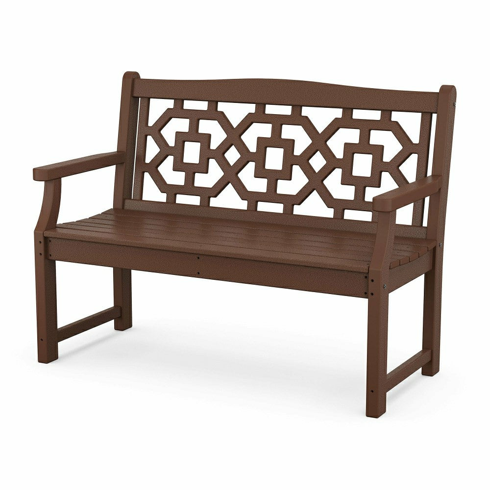 POLYWOOD® Chinoiserie Garden Bench | Plow & Hearth