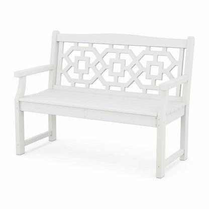 POLYWOOD® Chinoiserie Garden Bench | Plow & Hearth