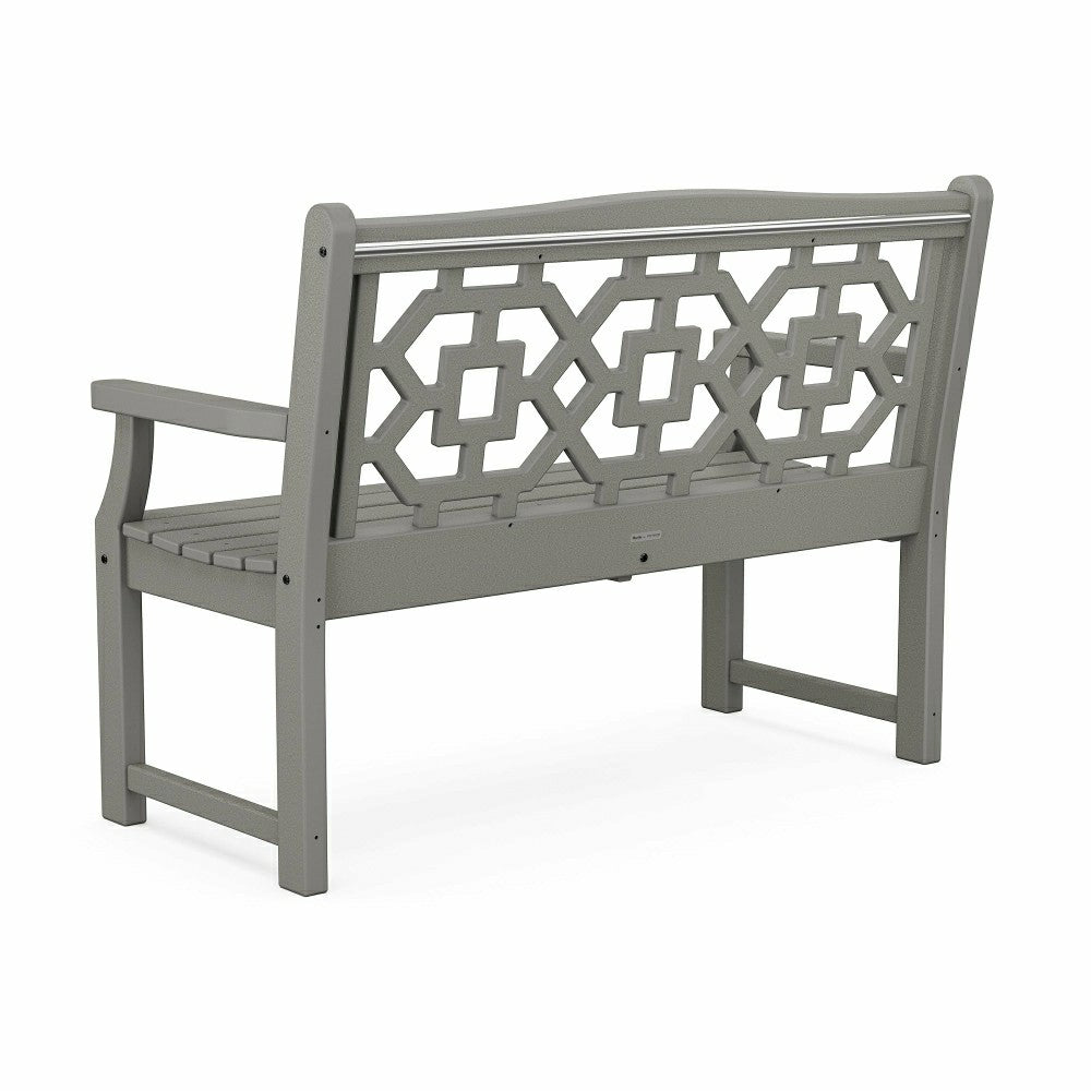 POLYWOOD® Chinoiserie Garden Bench | Plow & Hearth
