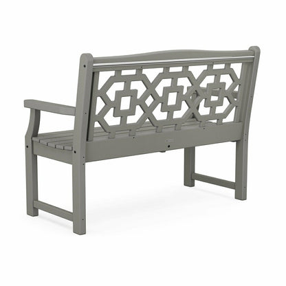 POLYWOOD® Chinoiserie Garden Bench | Plow & Hearth