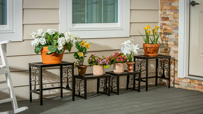 Tree of Life Plant Stand Set of 4 | Plow & Hearth