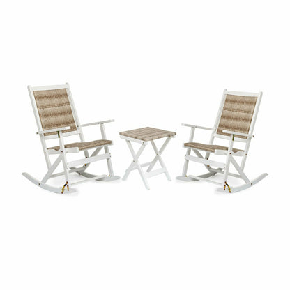 Claytor Folding Eucalyptus Outdoor Side Table | Plow & Hearth