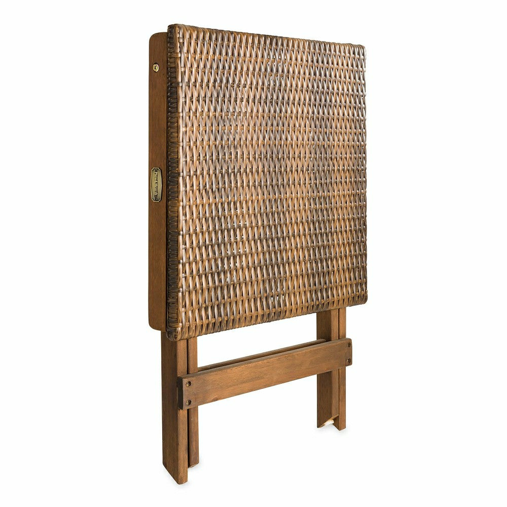 Claytor Folding Eucalyptus Outdoor Side Table | Plow & Hearth